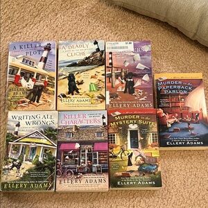 Ellery Adams Mystery Book Set